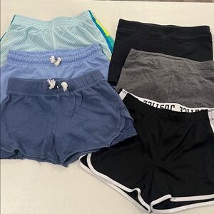 6 Pairs Girls Shorts